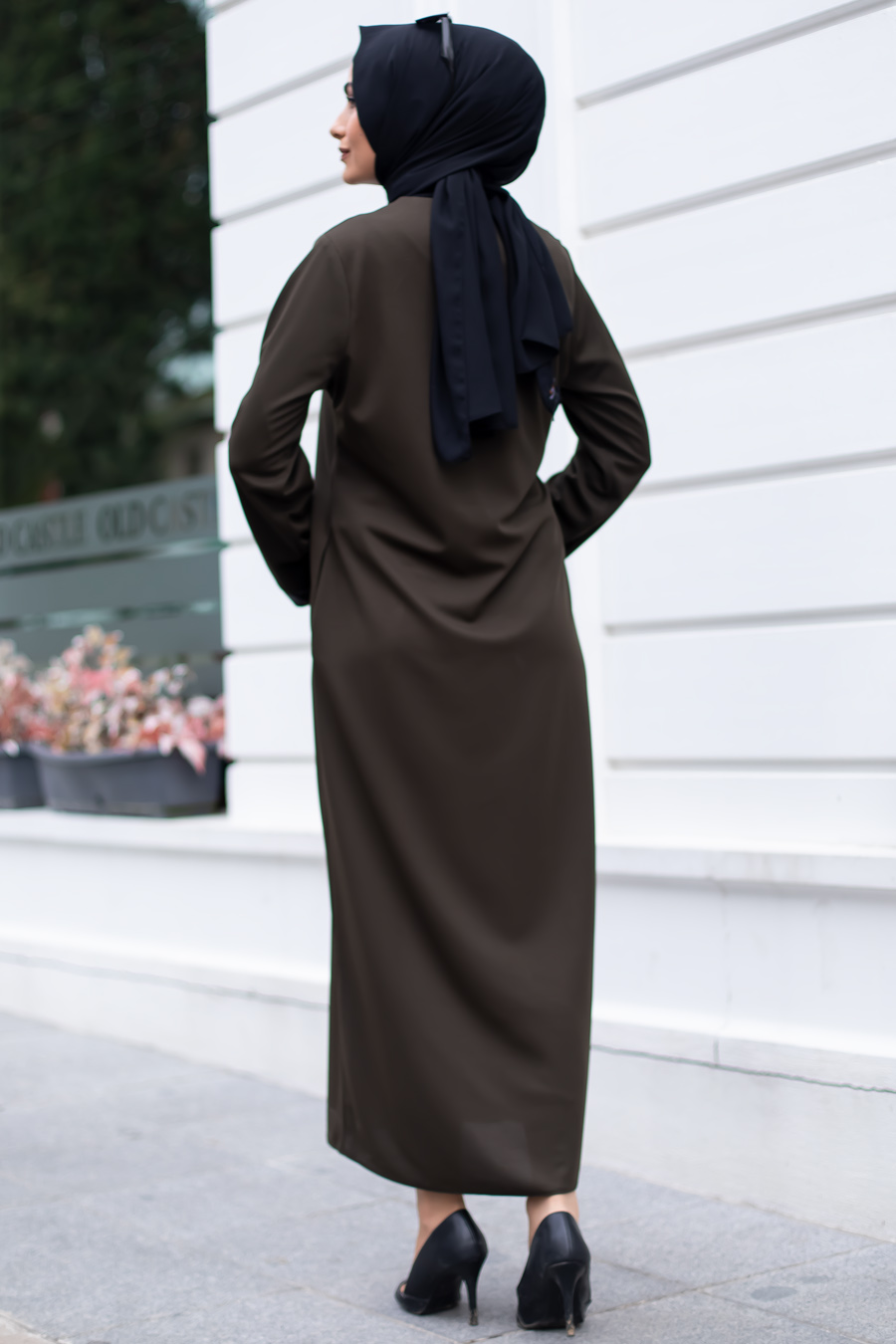 KHAKI COLOR ABAYA 