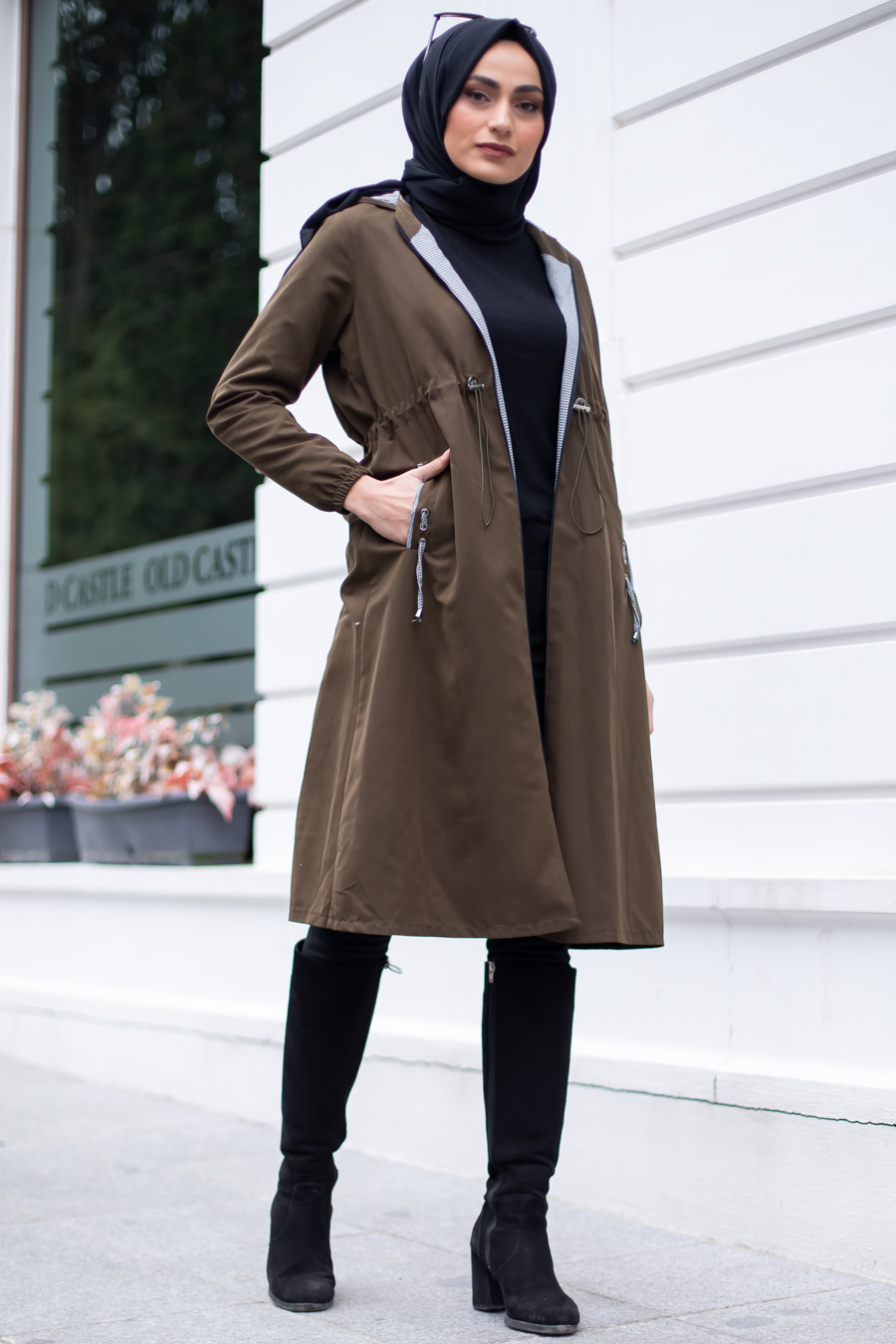 Coat - Khaki Color