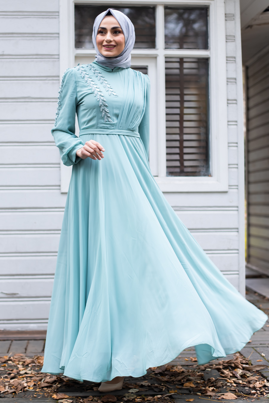 Evening Dress - Mınt