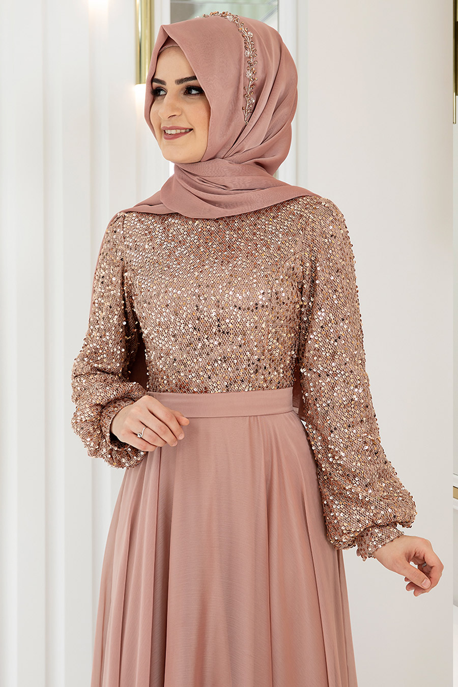 Pınar Şems - Alya Abiye - Bakır