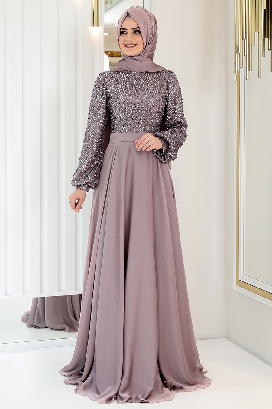 Pınar Şems - Alya Abiye - Lila
