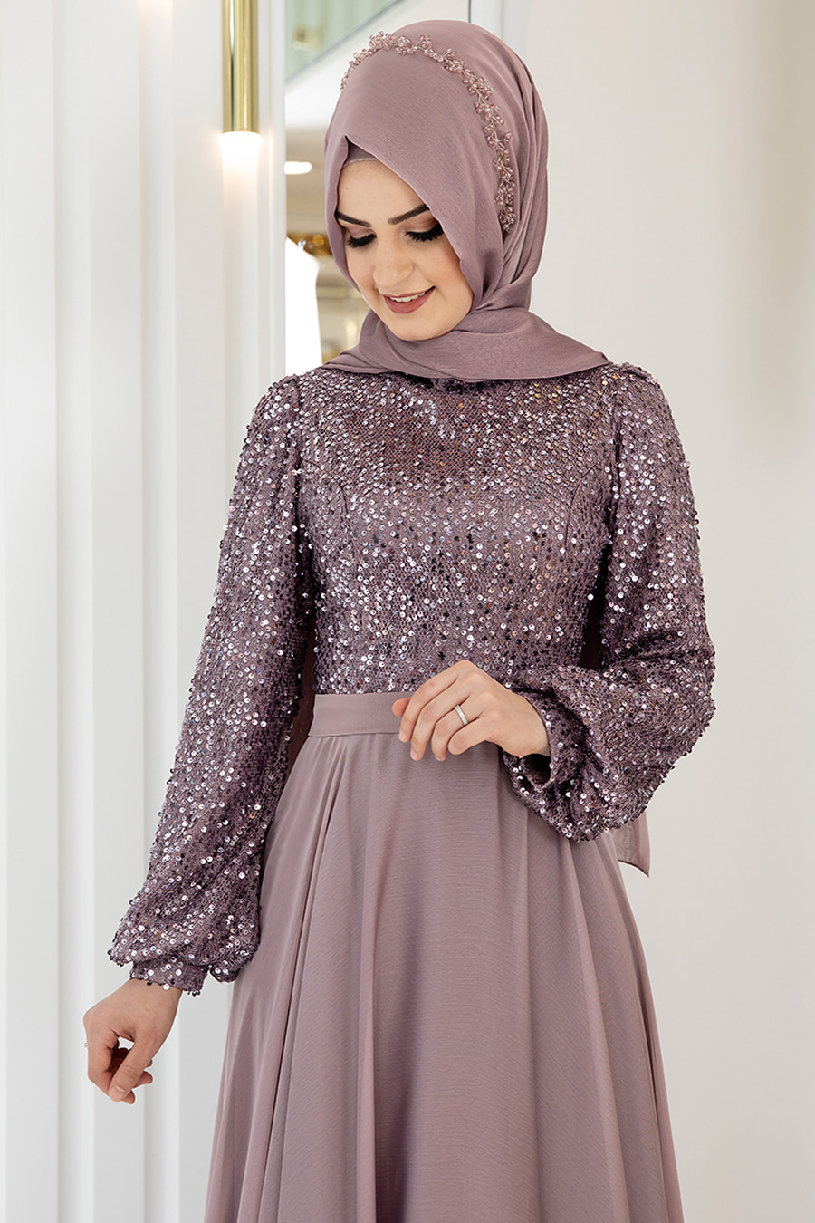 Pınar Şems - Alya Abiye - Lila