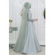 Pınar Şems - Beyza Abiye - Mint Pınar Şems - Beyza Abiye - Mint