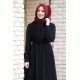 Pınar Şems - Fiyonklu Elbise - Siyah Pınar Şems - Fiyonklu Elbise - Siyah