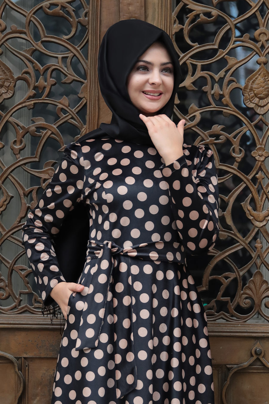 Pınar Şems - Mevsim Elbise - Siyah Pınar Şems - Mevsim Elbise - Siyah