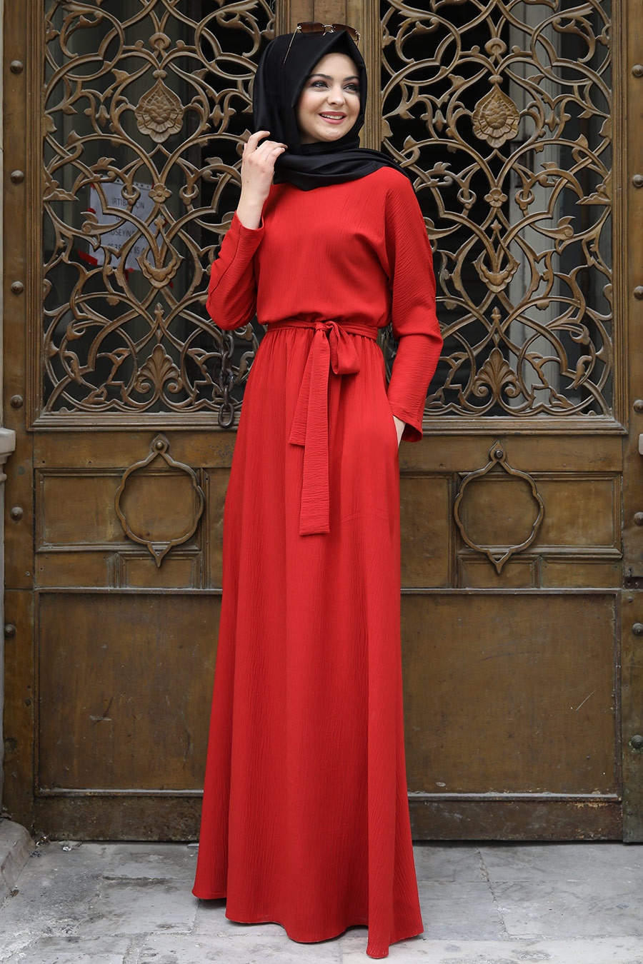Pınar Şems - Renk Elbise - Kiremit