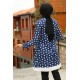 Puantiyeli Tunik - Mavi