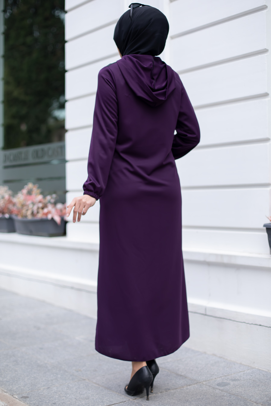 Purple Abaya