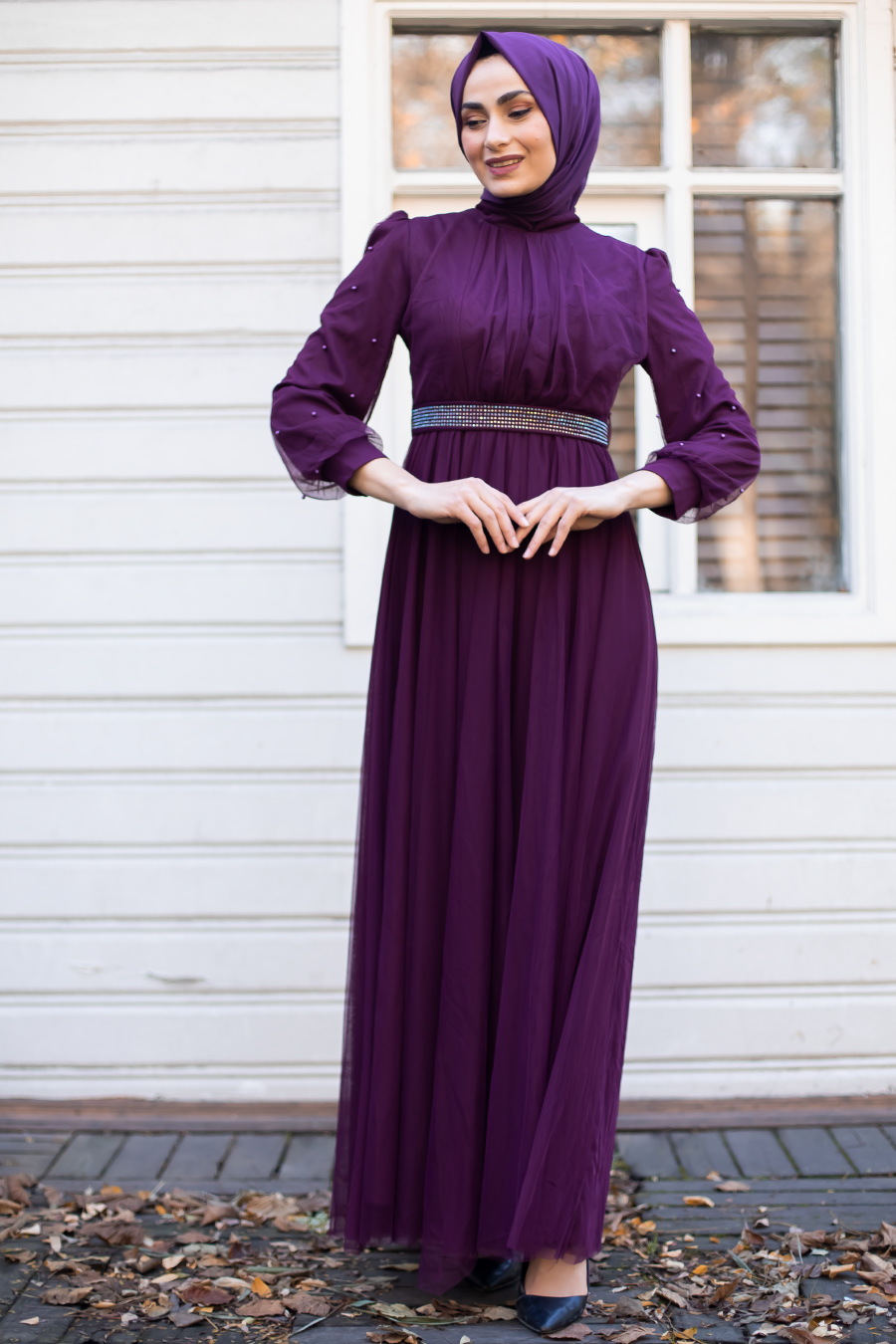 Evening Dress - Purple