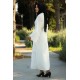 Püskül Detaylı Abaya - Ekru Püskül Detaylı Abaya - Ekru