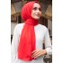 Crepe Shawl - Red