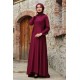 Feiza Collection - Tesettür Elbise - Fuşya
