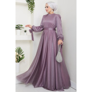 LILA EVENING DRESS