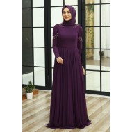 Evening Dress - Purple